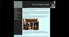 Desktop Screenshot of kingcharlessingers.org.uk